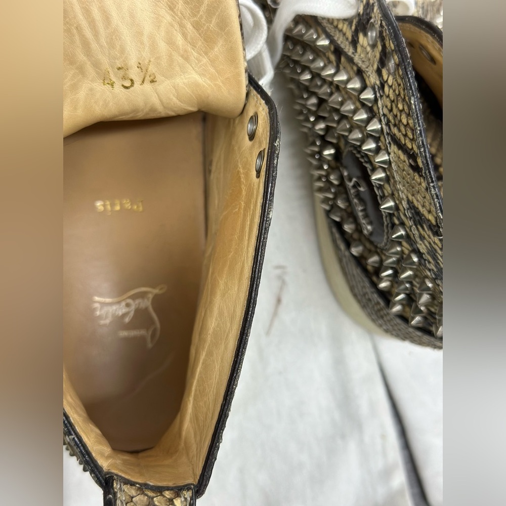 Christian louboutin men leather sneakers - Picture 5 of 7